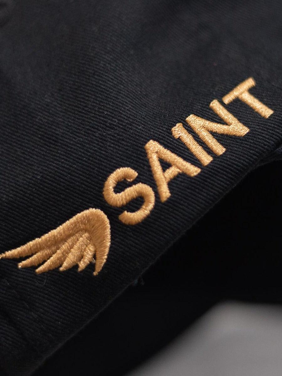 Unisex Embroidered Baseball Cap | Black
