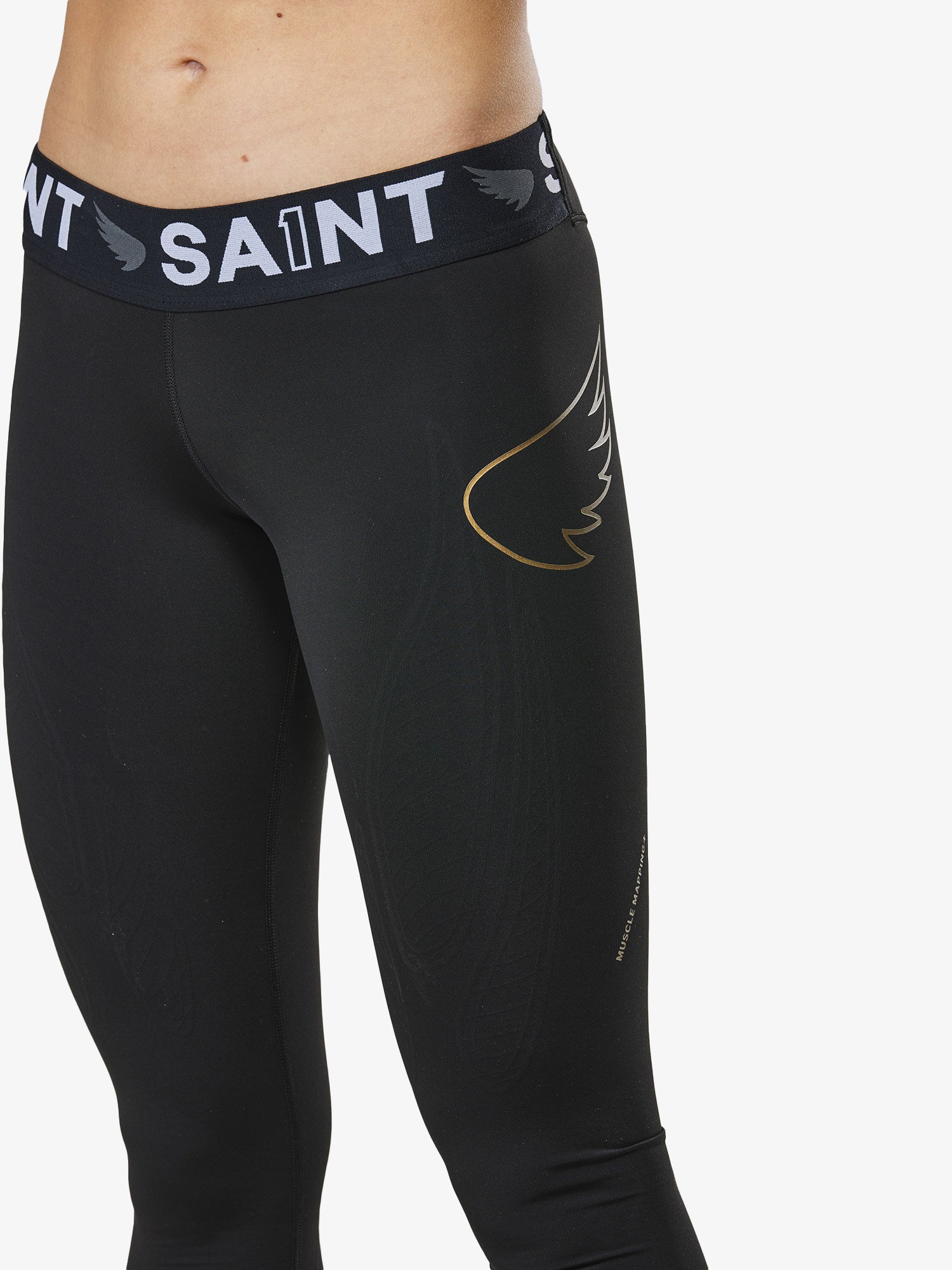 Women's P1 Elite Compression Tights | Low Rise