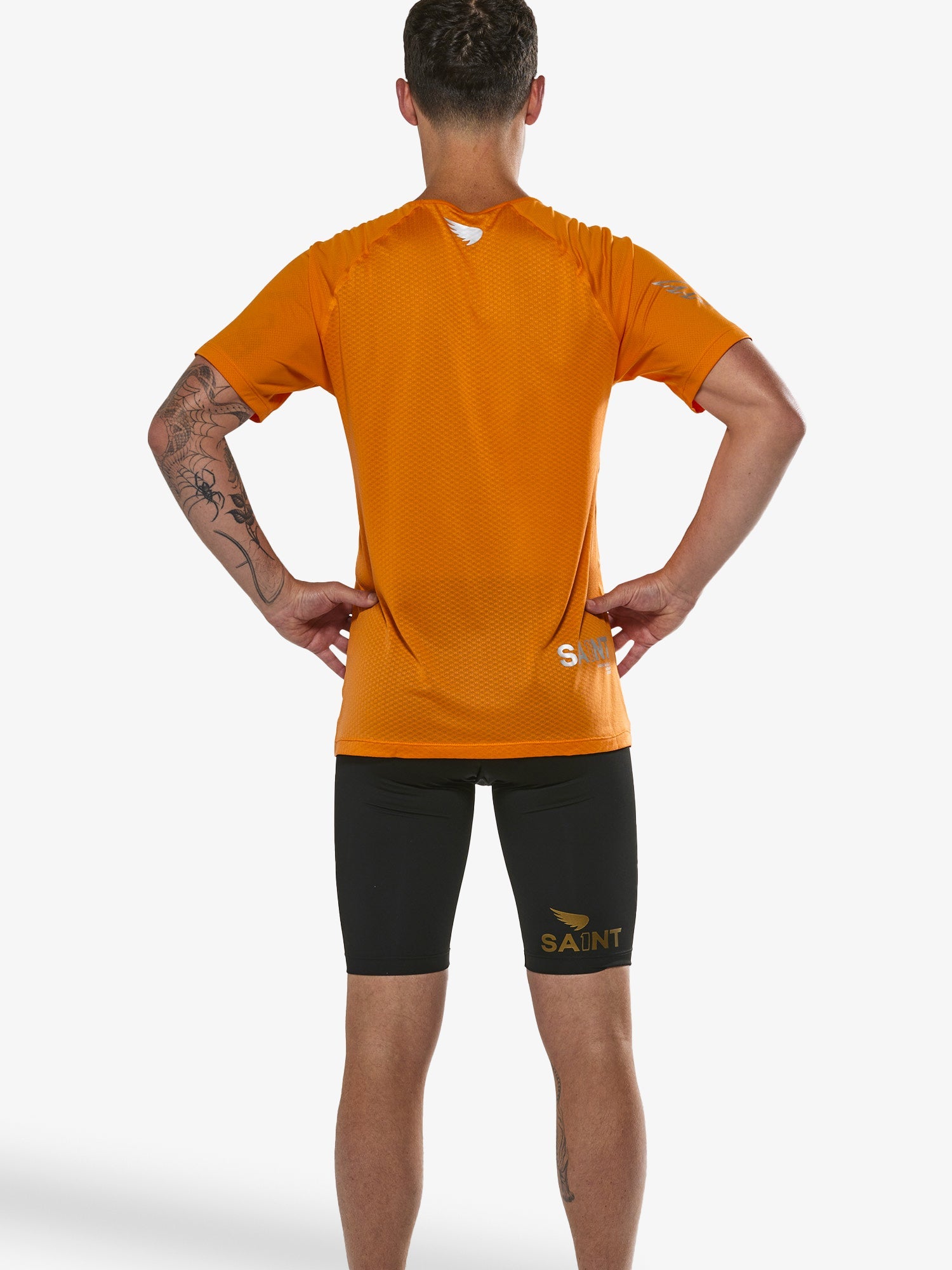 Men's P1 Elite Run Top | Orange