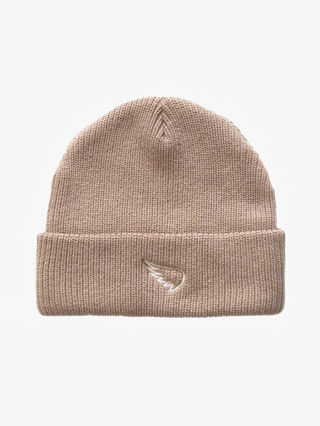 Unisex SA1NT Skull Beanie | Tan