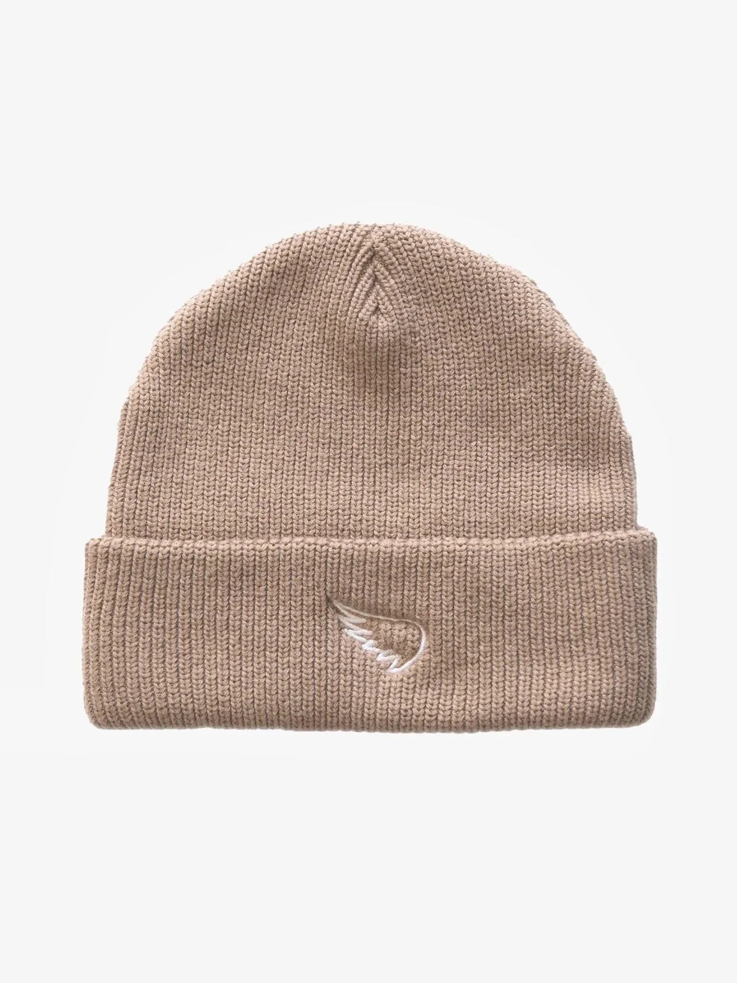 Unisex SA1NT Skull Beanie | Tan