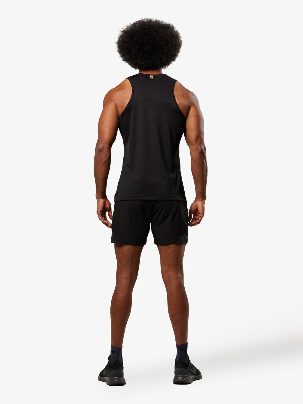 Men's Run Singlet | Black