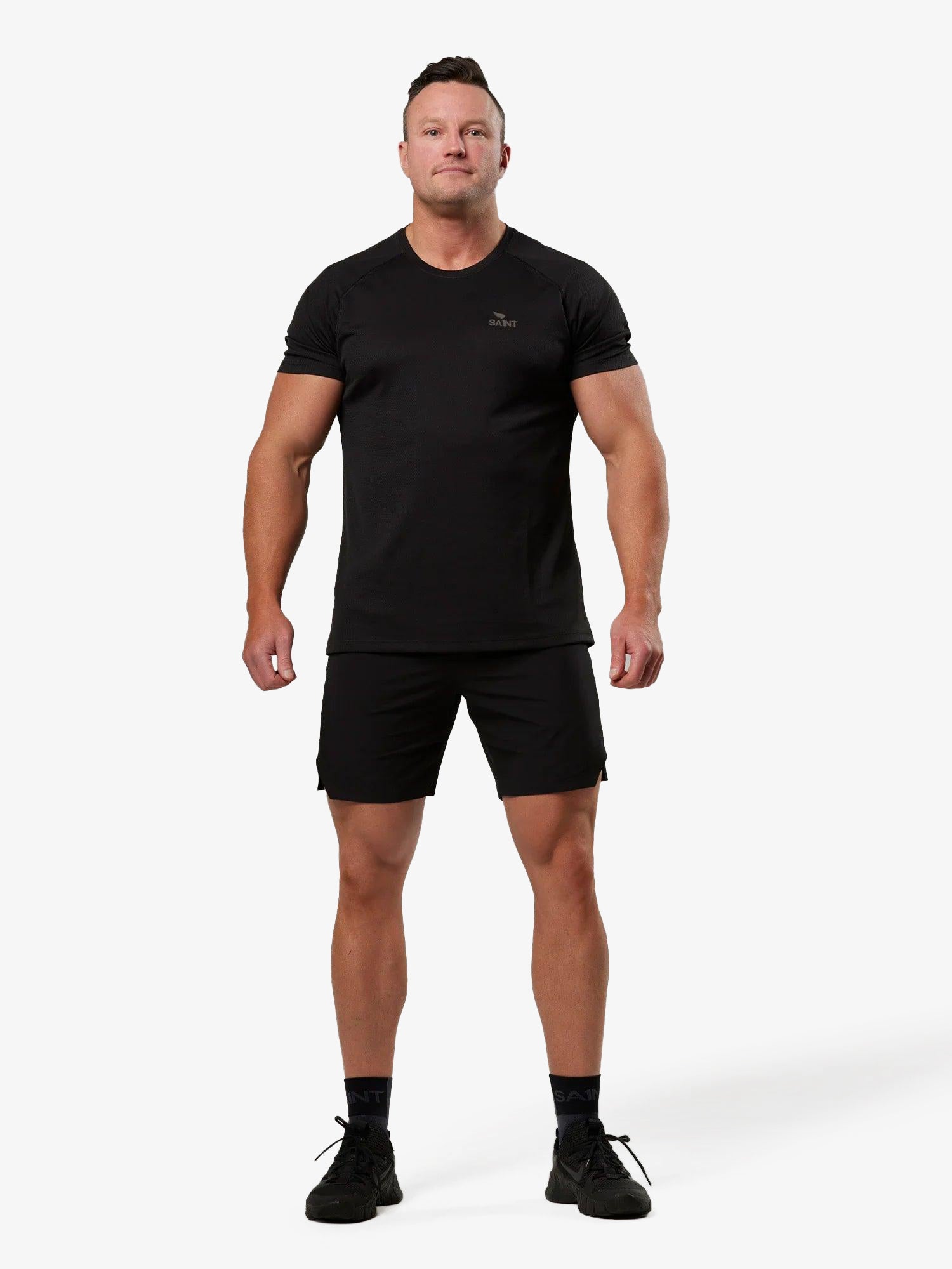 Men's Run T-Shirt | Black