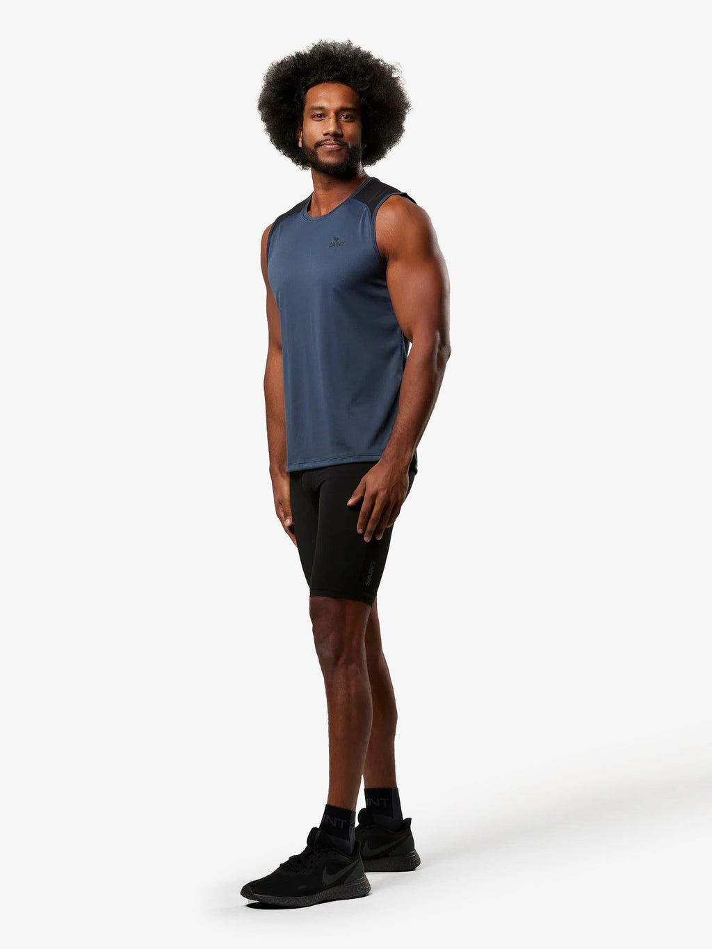 Men's Training Tank | Petrol Blue