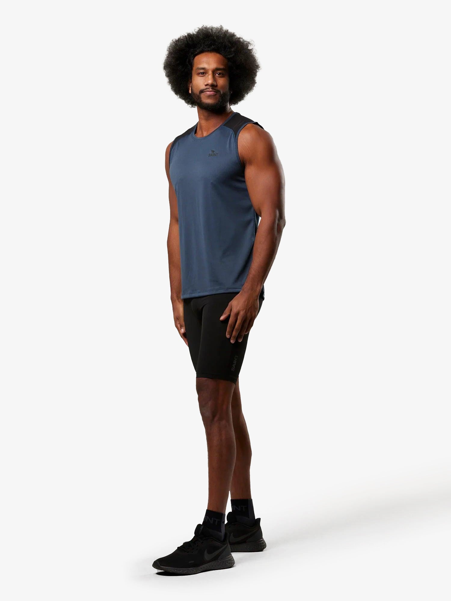 Men's Training Tank | Petrol Blue